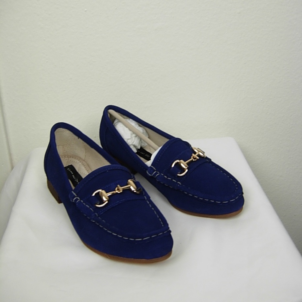 Steven by Steve Madden  Loafers Suede Blue size 6